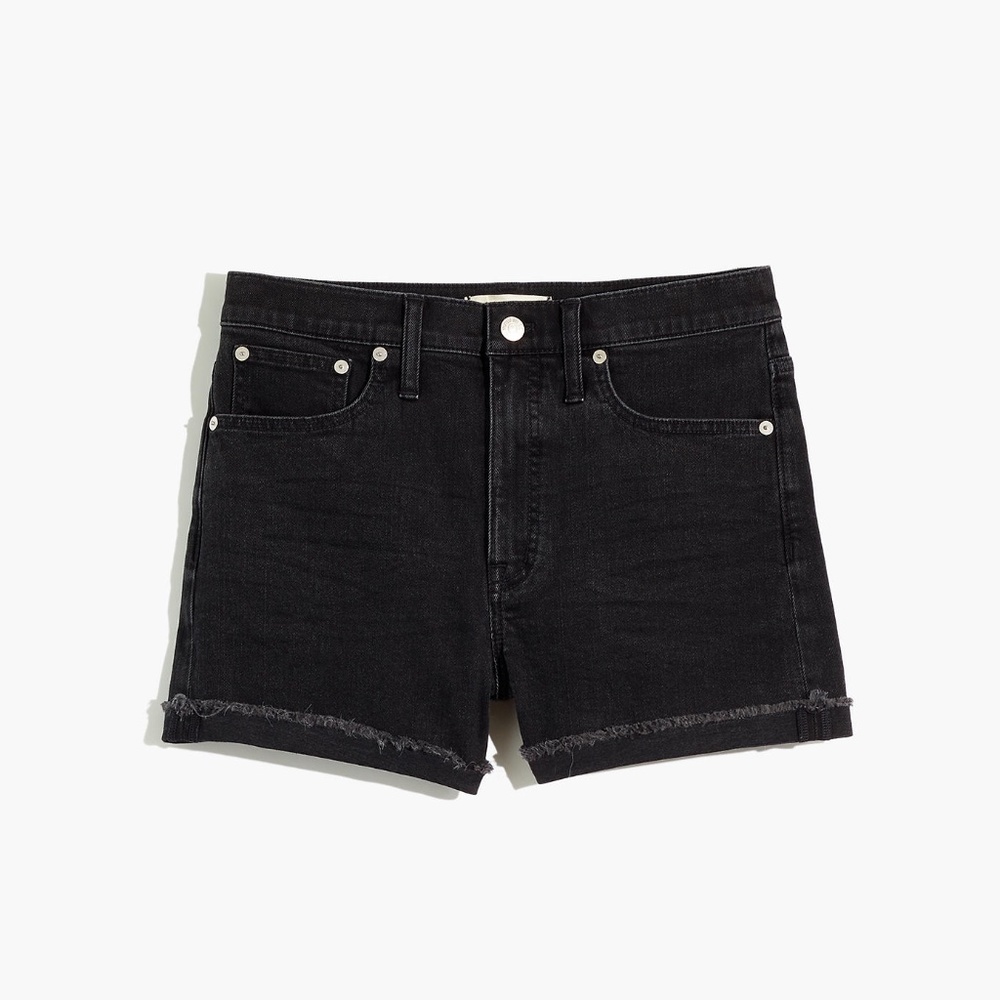 New MADEWELL Size 27 High-Rise Denim Shorts Lunar